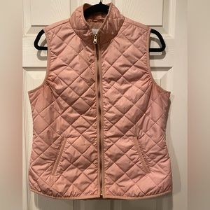 Old Navy - pink quilted vest